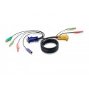 ATEN KVM sdruž. kabel k CS-1732,34,54 PS 2, 1,8m