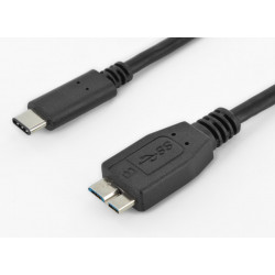 PremiumCord USB-C M - USB 3.0 Micro-B M, 1m