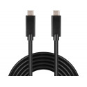 PremiumCord USB-C kabel ( USB 3.1 gen 2, 3A, 10Gbit s ) černý, 2m