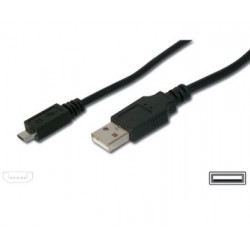 PremiumCord Kabel micro USB, A-B 2m