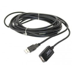 PremiumCord USB 2.0 repeater a prodlužovací kabel A M-A F 5m
