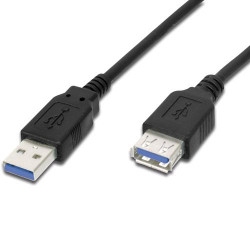 PremiumCord Prolužovací kabel USB 3.0 A-A, M F, 5m