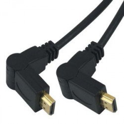 PremiumCord Kabel HDMI A - HDMI A M M 5m, rotační