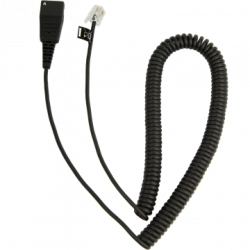 Jabra QD-RJ10, 0,5-2m, coiled - Cisco