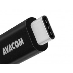 Kabel AVACOM TPC-100K USB - USB Type-C, 100cm, černá