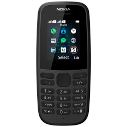 Nokia 105 DS 2019 1,77" DualSIM černá