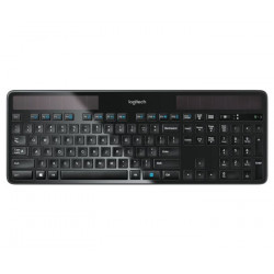 Logitech klávesnice K750 Solar bezdrátová USB UK Layout