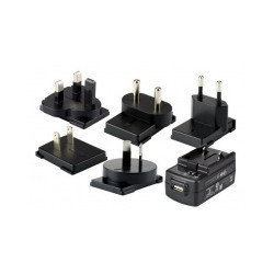 Honeywell ScanPal EDA70,60,50 - KIT,5V 2A PS,5 PLUGS PACKED - zásuvkové adaptéry