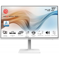 MSI Modern MD272QPW 27" 2560x1440 IPS 4ms 300cd m2 1000:1 HDMI DP USB USB-C bílý