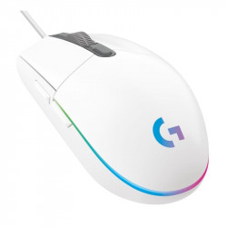 Logitech G102 Gen2 Herní Optická Pro praváky 8 000 DPI Drátová USB Bílá