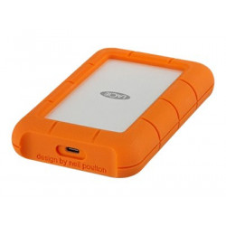 LaCie Rugged USB-C - Pevný disk - 4 TB - externí (přenosný) - USB 3.1 Gen 1 (USB-C konektor) - oranžová