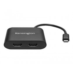Kensington - Video adaptér - USB-C s piny (male) do HDMI se zdířkami (female) - černá - podporuje 4K - pro Microsoft Surface Pro 7