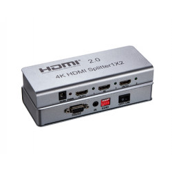 HDMI 2.0 splitter 1-2 porty, 4K x 2K 60Hz, FULL HD