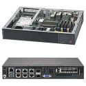 SUPERMICRO Micro 1U mini ITX chassis 2x 2,5" int. HDD, bez zdroje