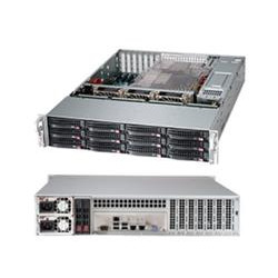 SUPERMICRO 2U chassis 8xSAS3 12Gbps+4x(NVMe nebo SAS3), 2x1200W (80+Titanium) pro X11 a H11