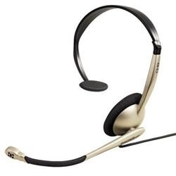 KOSS Headset CS95, 30Hz - 16kHz, 91dB mW, 3.5mm jack, 2.4m, mikrofon - zlatá