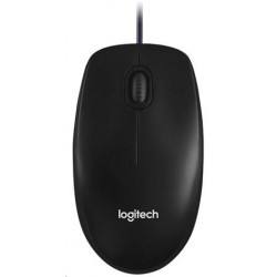 Logitech Corded Mouse M100 - EMEA - BLACK