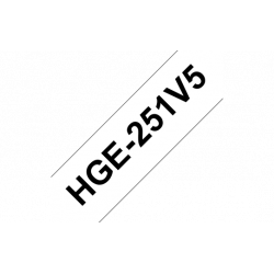 HGE-251, bílá černá, 24 mm