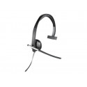Logitech USB Headset Mono H650e - Náhlavní souprava - náhlavní - kabelové