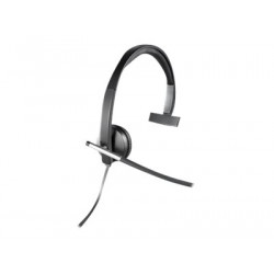 Logitech USB Headset Mono H650e - Náhlavní souprava - náhlavní - kabelové