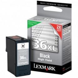 Lexmark originální ink 18C2170E, #36XL, black, return, 500str., Lexmark Z2420, X4650