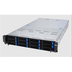 ASUS 2U 4 8GPU server SP5 12x DDR5 4800 2x 2.5 NVMe SATA+ 4x 3,5 SATA(2xNVMe), 2x i350 1Gb, 2x2600Wt