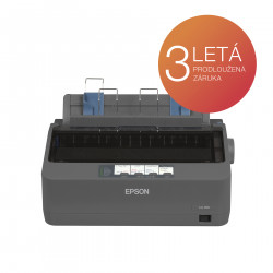 EPSON LQ-350, A4, 24 jehel, 347 zn s, 1+3 kopií