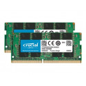 Crucial - DDR4 - sada - 64 GB: 2 x 32 GB - SO-DIMM 260-pin - 3200 MHz PC4-25600 - CL22 - 1.2 V - bez vyrovnávací paměti - bez ECC
