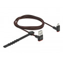 Delock Easy - Kabel USB - USB (M) zahnutý nahoru dolů, reverzibilní do Micro USB typ B (M) zahnutý nahoru dolů, reverzibilní - USB 2.0 - 1 m - černá