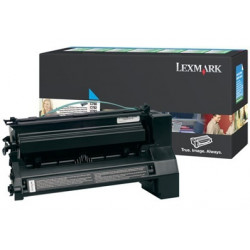 Tonerová cartridge Lexmark C780, C782, cyan, C780H1CG, 10000s, return, O