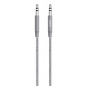 Belkin 3.5mm Jack M M Metallic MIXIT, 1.2m šedý