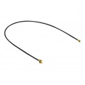 Delock - Kabel antény - MHF U.FL zástrčka úhlový do MHF4 HSC zástrčka úhlový - 10 cm - koaxiál - černá