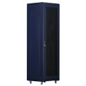 XtendLan 47U 800x1200 stojanový, černý, perforované dveře a záda