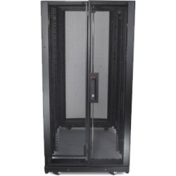 XtendLan 42U 800x1000 stojanový, černý, perforované dvoukřídlé dveře a záda