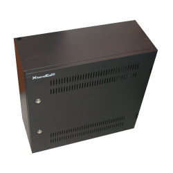 XtendLan Rozvaděč 540x200x550, černý, uchycení pro zařízení 19" (2U + 4U), na zeď, dva zámky