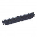 XtendLan Patch panel 10", 1U 12 portů, CAT5E, osazený