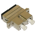 XtendLan SC-LC duplex adapter, metalický, na kabel a do optických rozvaděčů, SM i MM