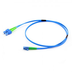 XtendLan FO patch LC-SC 3m 9 125 duplex,LS0H, G.652d, armovaný kabel kulatý 3mm