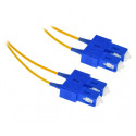 XtendLan FO patch SC-SC 1m 9 125, duplex,LS0H, ultraflexibilní G.657.A1, průměr 2mm, krátký vývod