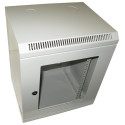 XtendLan Skříň 10", 12U, 280x350, šedý, prosklený