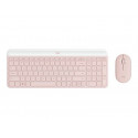 LOGITECH, MK470 Slim Combo ROSE Us INTNL-973