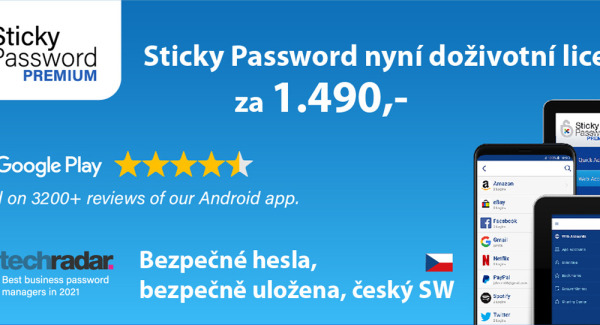 Sticky Password Doživotní licence