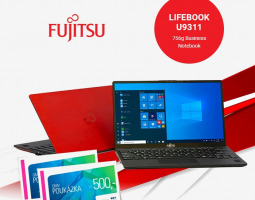 Fujitsu - K notebookům poukázka OMV!