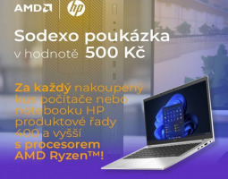 HP a AMD 500 Kč poukázka 