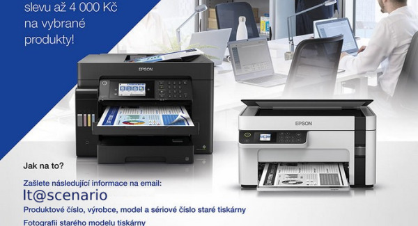 EPSON - vyměňte starou tiskárnu za novou