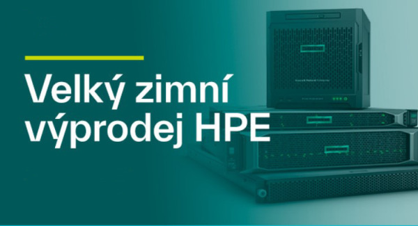  Velký zimní výprodej HPE 