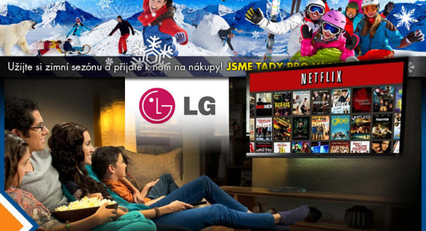 Monitory LG a Netflix