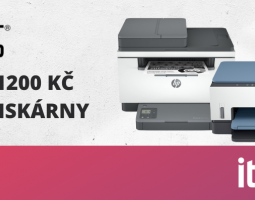 Cashback až 1200 Kč na vybrané tiskárny HP LaserJet