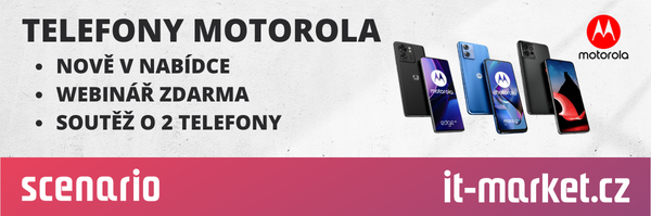 Telefony Motorola - čistý Android vhodný na doma i do firmy. Webinář zdarma se soutěží o 2 telefony!