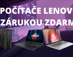 Vybrané počítače Lenovo nově s tříletou zárukou zdarma!